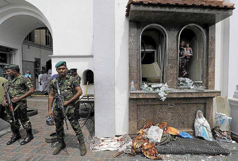Attacks in Sri Lanka. ISIS seeks to impose terror in Asia and Africa