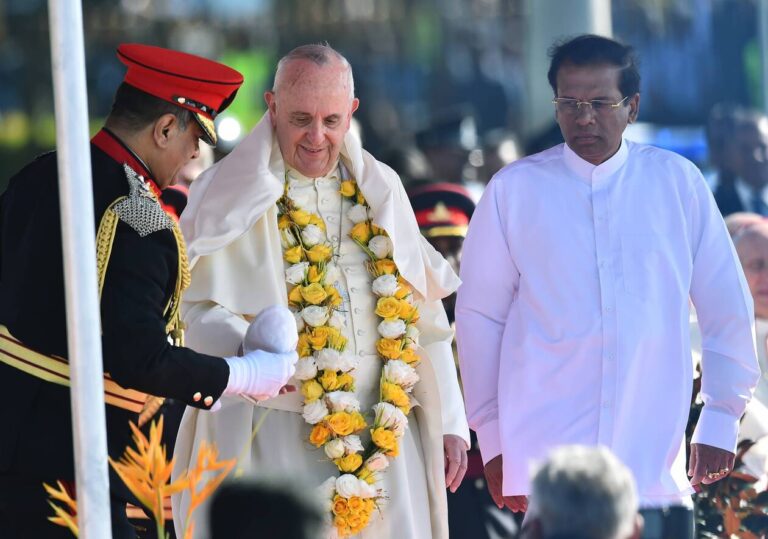 In Sri Lanka, the Pope advocates reconciliation