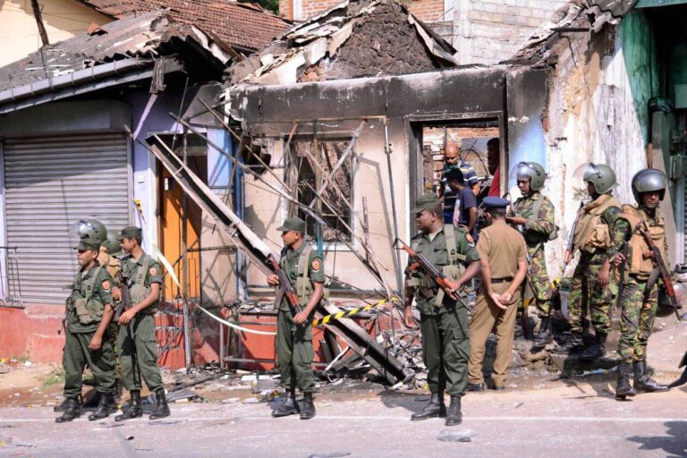Sri Lanka. State of emergency proclaimed after anti-Muslim riots